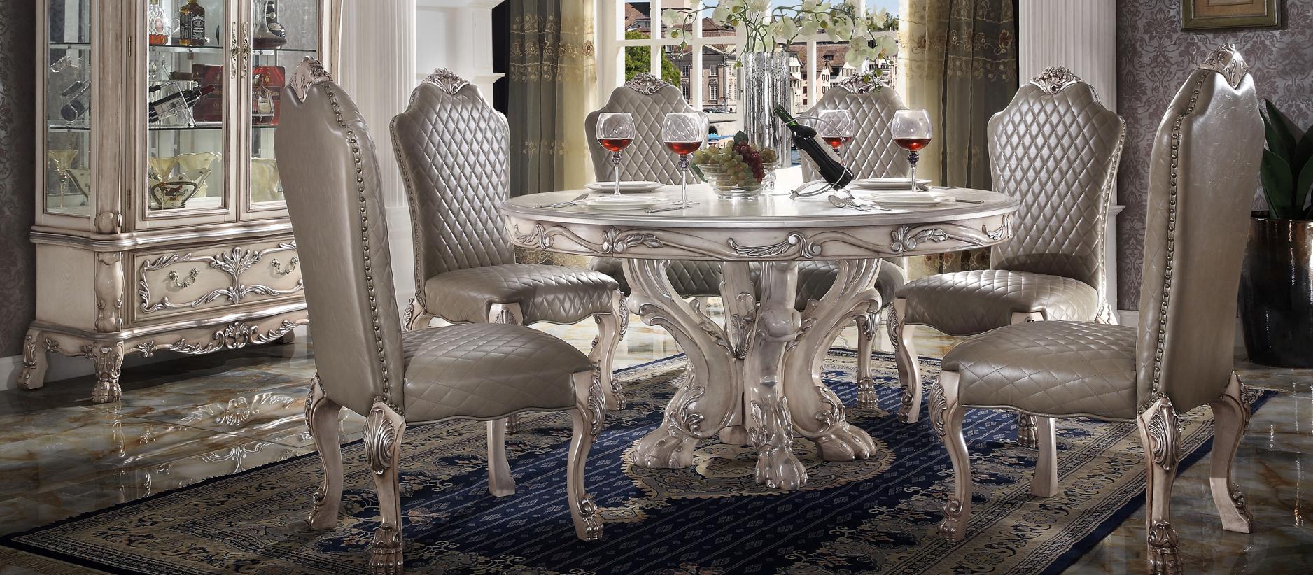 Runder Esstisch Tisch Barock Italienische Möbel Einrichtung Esszimmer Tische