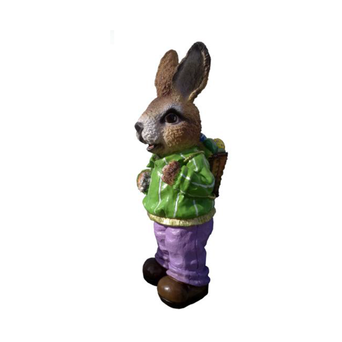 Hase Statue Garten Figur Dekoration Statuen Skulptur Deko Figuren 40cm
