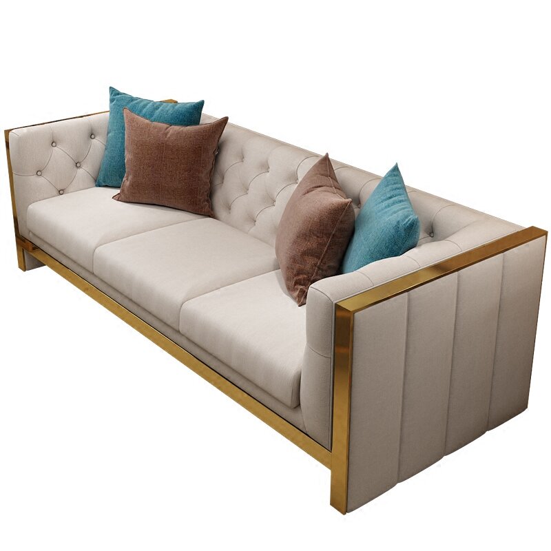 Dreisitzer Design Sofa 3 Sitzer Couch Polster Garnitur Sofas Couchen Luxus