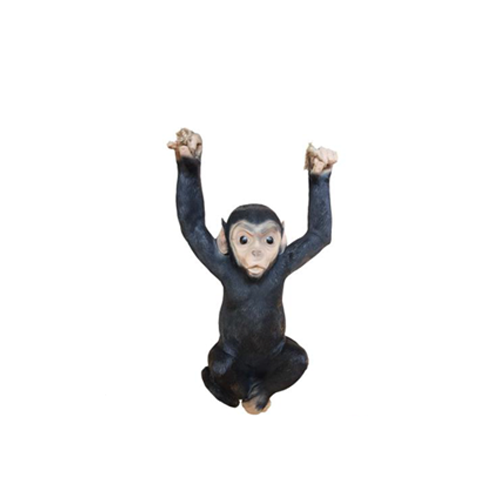 Garten Dekoration Zoo Affee Statue Figur Deko Statuen Skulptur Figuren