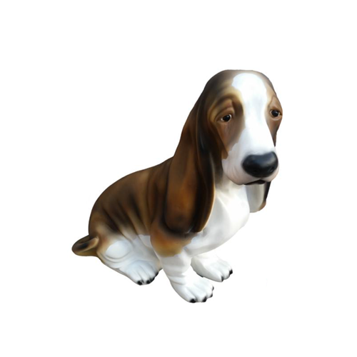 Hund Lebensgroße Figur Dekoration Statuen Skulptur Garten Deko Figuren