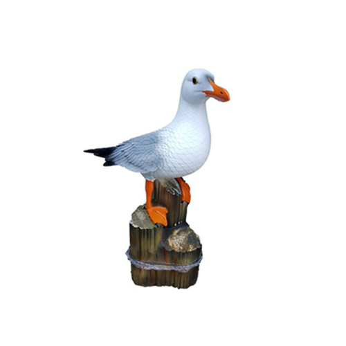 Garten Dekoration Vogel See Möve 40cm Figur Statue Skulpturen Figuren