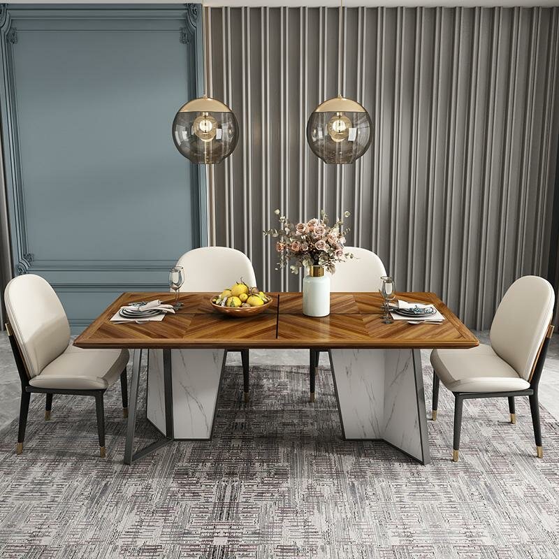 Ess Tisch Gruppe Sitz Wohn Zimmer Garnitur Tische Polster Holz Stuhl