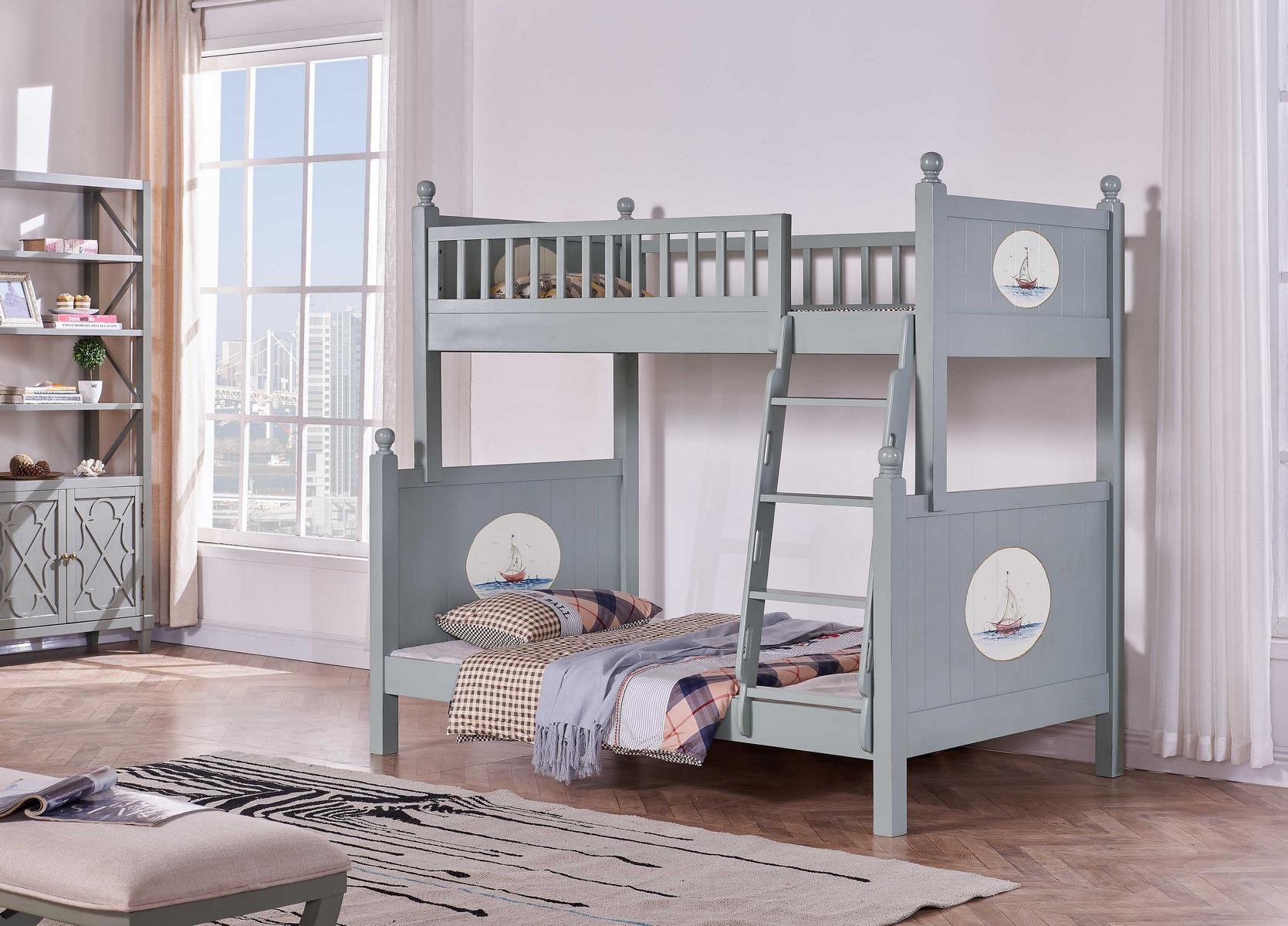 Luxus Etagen Bett Kinder Betten Hochbetten Hoch Bett Etage Klassische möbel neu