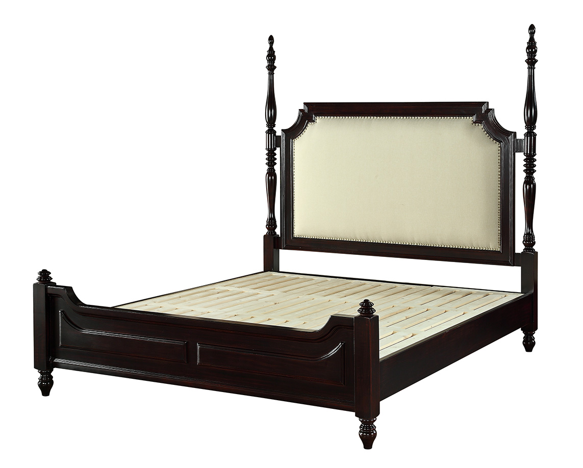 Bett Polster Landhaus Luxus Doppel Hotel Betten Schlaf Zimmer Holz