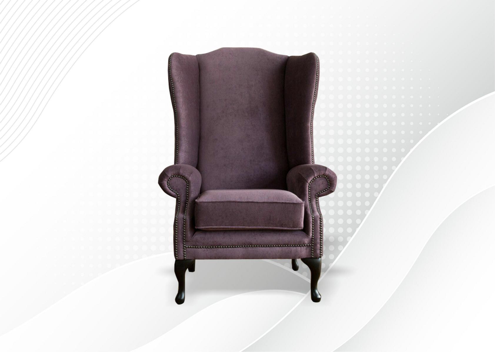 Chesterfield Ohrensessel Sessel Chaise Relax Fernseh 1 Sitzer Sofa Antik