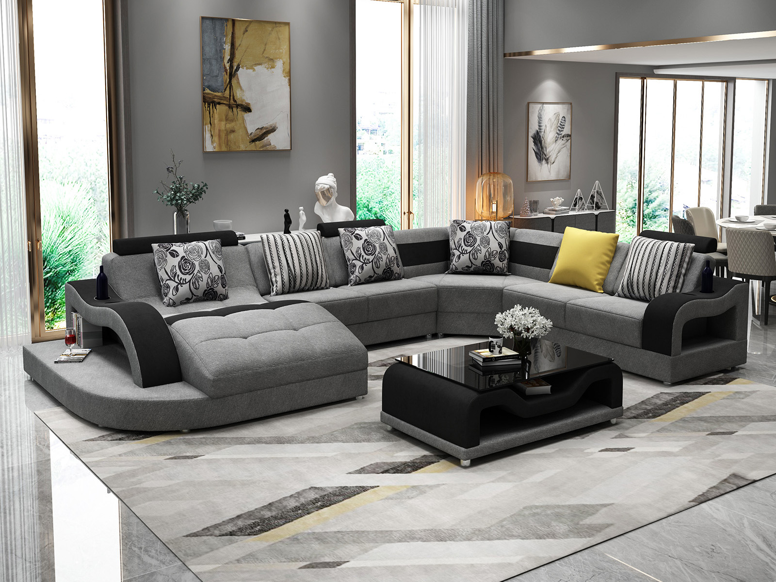 Conclusie Bekwaamheid Moment Couch U-Form günstig online kaufen - jvmoebel.de