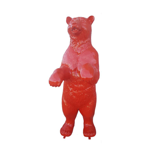 Bär Lebensgroße Figur Neu Dekoration Statuen Skulptur Garten Deko Gute