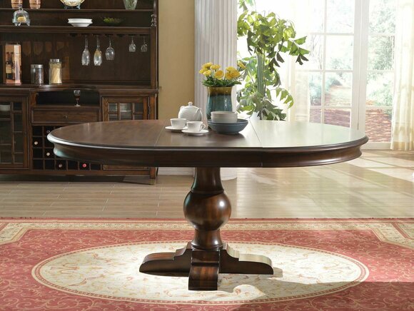 Runder Esszimmer Rund Tisch Tische Runde Holz Ess Wohn Zimmer Holz