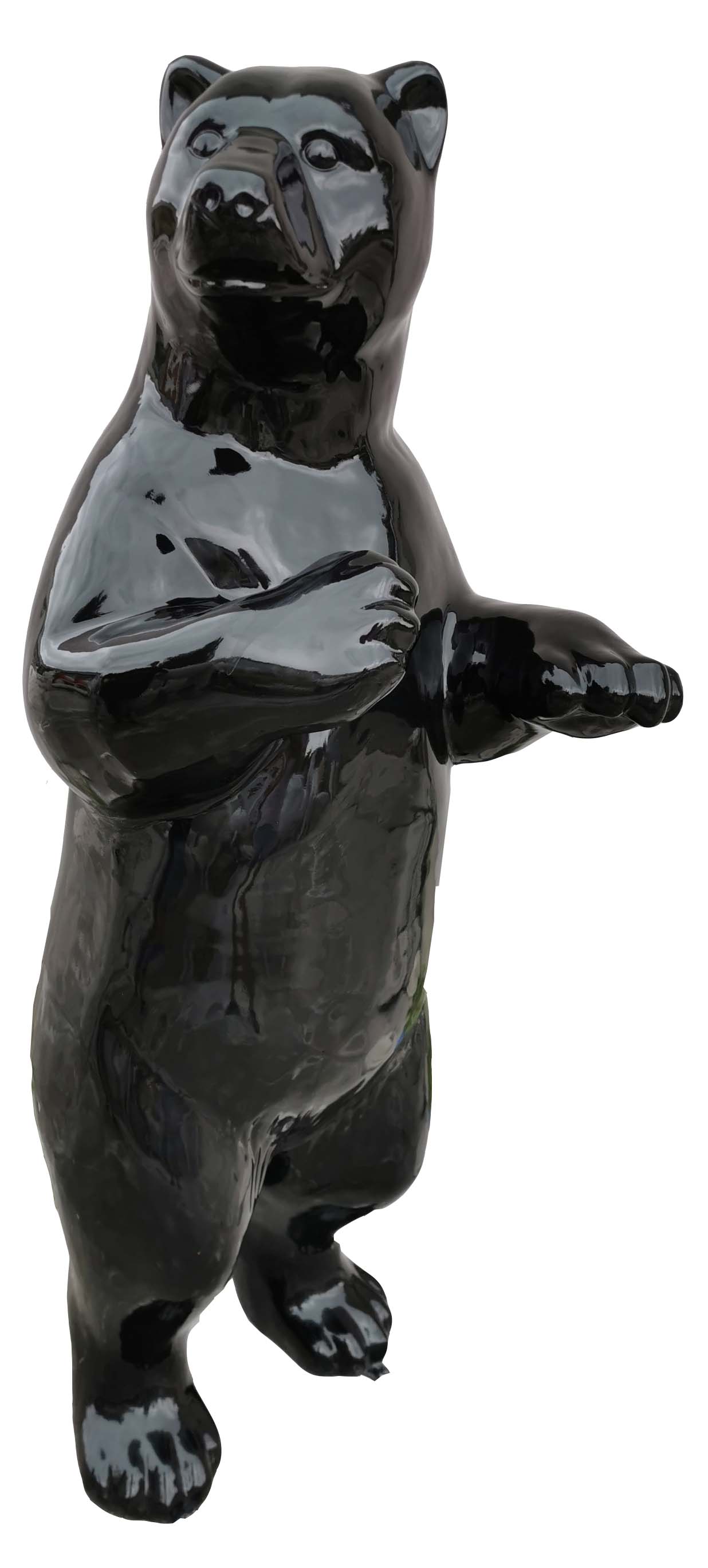 Bär Designer Figur Skulptur Statue Moderne Figuren Dekoration Garten