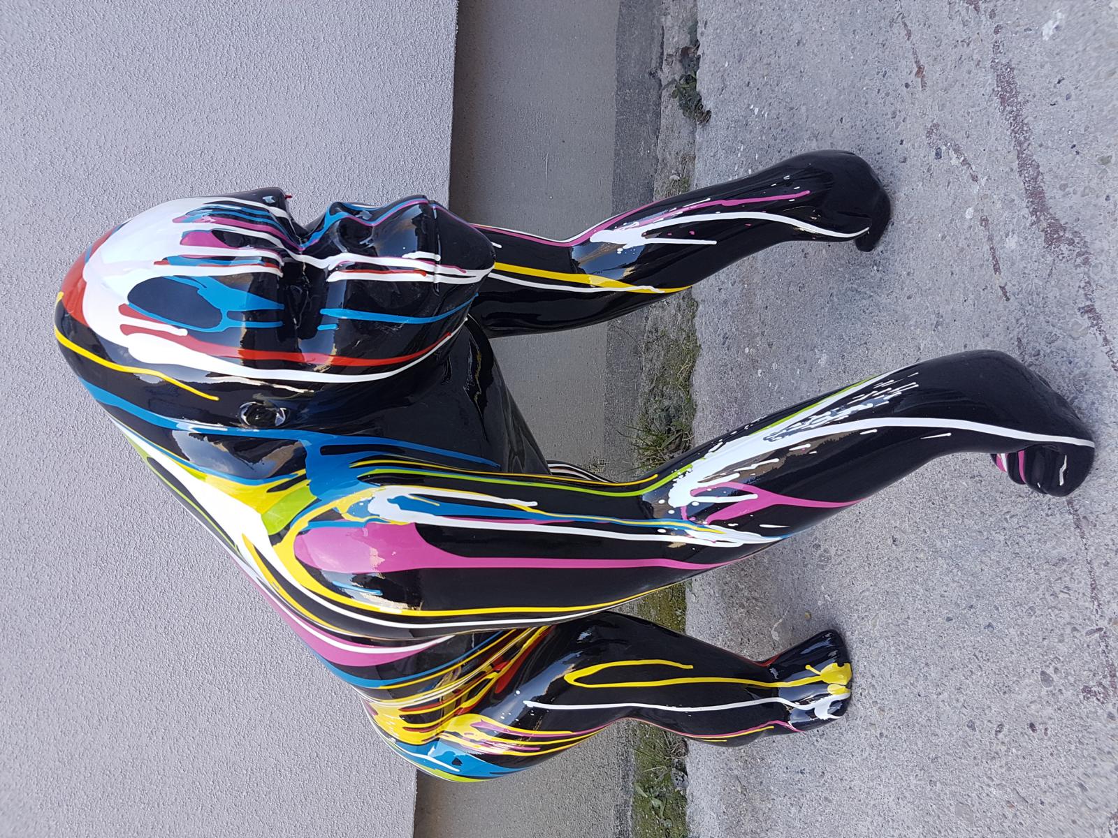 Skulpturen Figur Statue Statuen Dekoration Garten Deko Verzierung Abstrakt