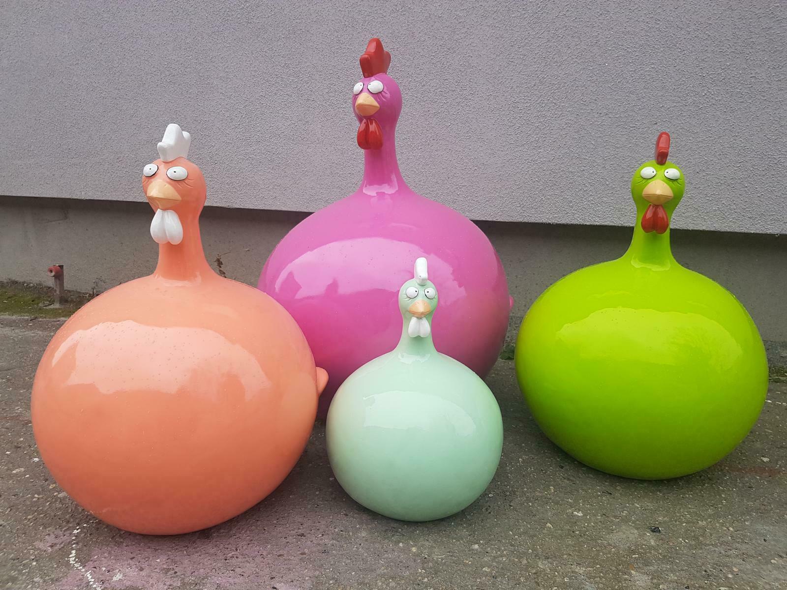 Designer Abstrakte Figur Moderne Figuren Dekoration Henne Oster Garten Skulptur