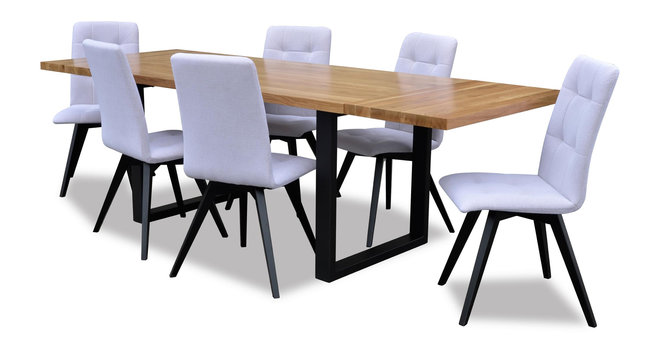 Komplett Set Esstisch + 6 Stühle Set Esszimmer HolzTische Ess Gruppe Tisch 7tlg