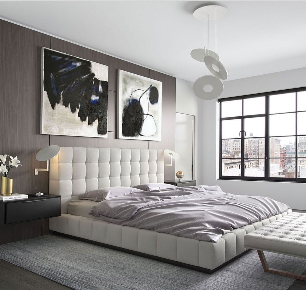 Modernes Gestell Luxus Schlaf Zimmer Betten Hotel Design Leder Bett