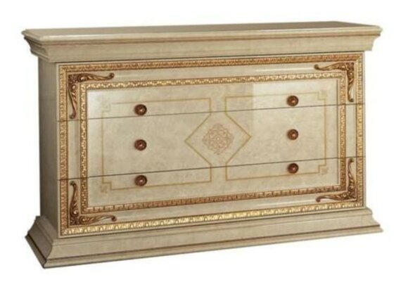 Kommode Kommoden Deko Sideboards 3 Schubladen Hochschrank Schrank Holz Neu
