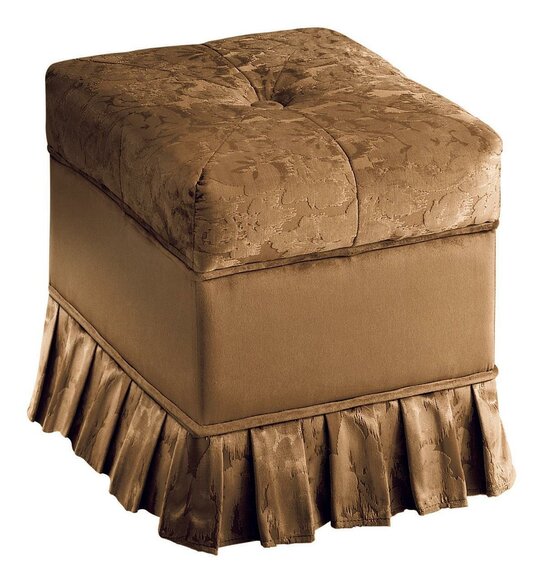 Design Hocker Bank Luxus Pouf Fußhocker Möbel Polster Sitzhocker arredoclassic