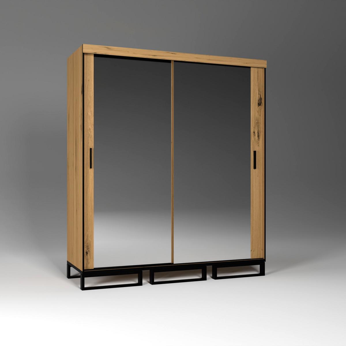 Kleiderschrank Kommodenschrank Design Schrank Vitrine Kommoden XXL Regal Loft
