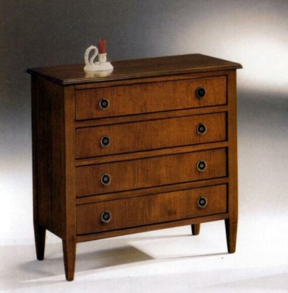 Sideboard Kommoden Sideboards 4 Schubladen Hochschrank Kommode Schrank Holz