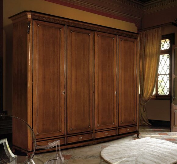 Kleiderschrank Vaccari cav giovanni Massivholz Schlafzimmerschrank Schränke