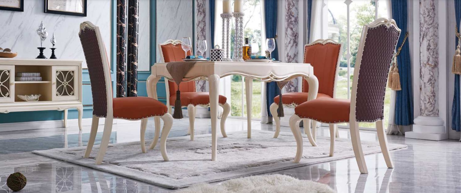 Esszimmer Stühle Chesterfield Lehnstuhl Essgarnitur Garnitur 4x Stuhl Set Gruppe