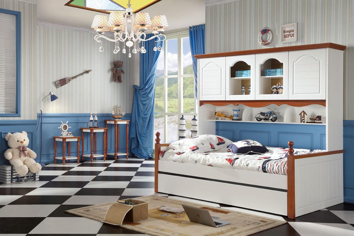 Bett Kinder Jugend Zimmer Betten Holz Schlafzimmer Wohnen Landhaus Möbel Neu