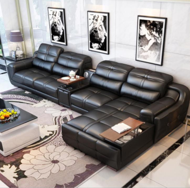 Sofa Couch Ecksofa L-form Polster Modern Relax Sitz Luxus Möbel Wohnlandschaft