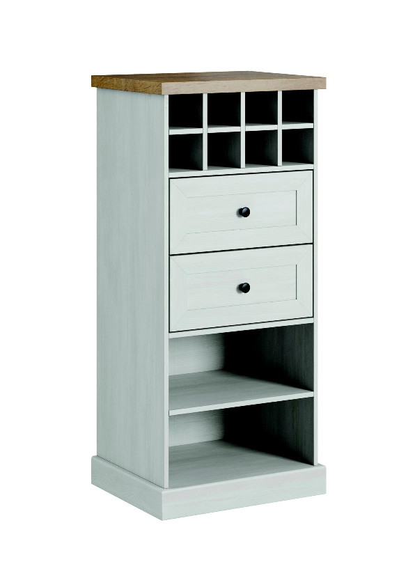Landhaus Weiss Schrank Kommode Lowboard Anrichte Holz Buffet Kommoden Sideboard
