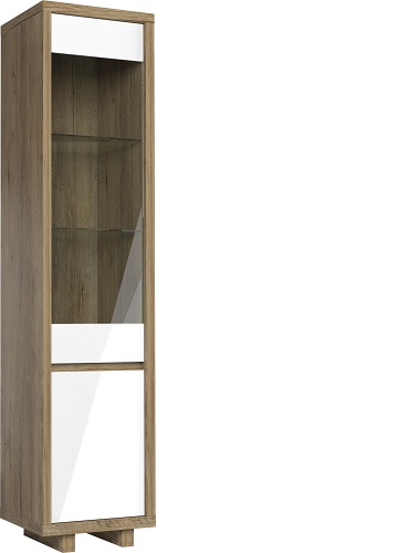 Glas Vitrine Schrank Vitrinen Wohnzimmer Schränke Design Modern Italy Neu