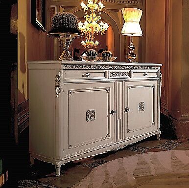 Esszimmer Schränke Landhaus Anrichte Freistehend Holz Möbel Buffet Schrank