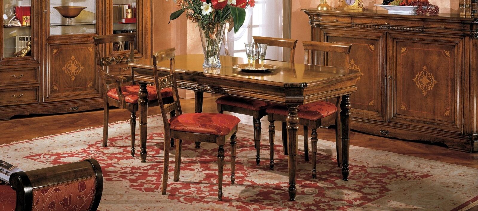 Esstisch Holz Esstische Esszimmer Tische Tisch Antik Stil Massivholz Möbel