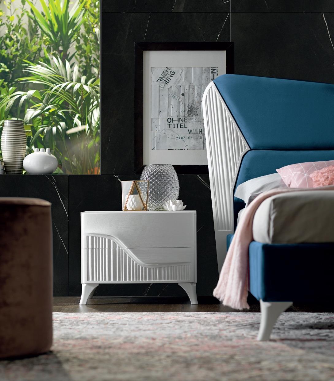 Nachttische Naachttisch Konsolen Beistell Tisch Nachtkonsolen Holz Schlafzimmer