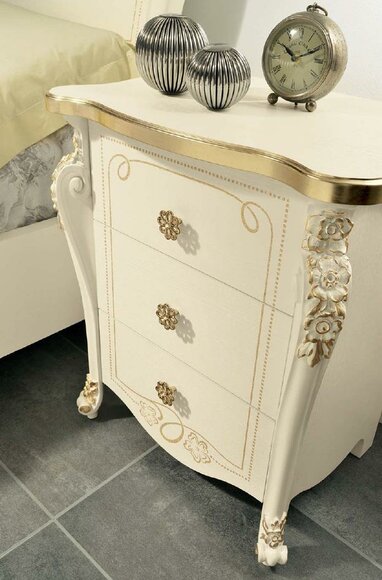 Nachttisch Art déco Stil Luxus Möbel Nachttische Schlafzimmer MobilPiu Italien