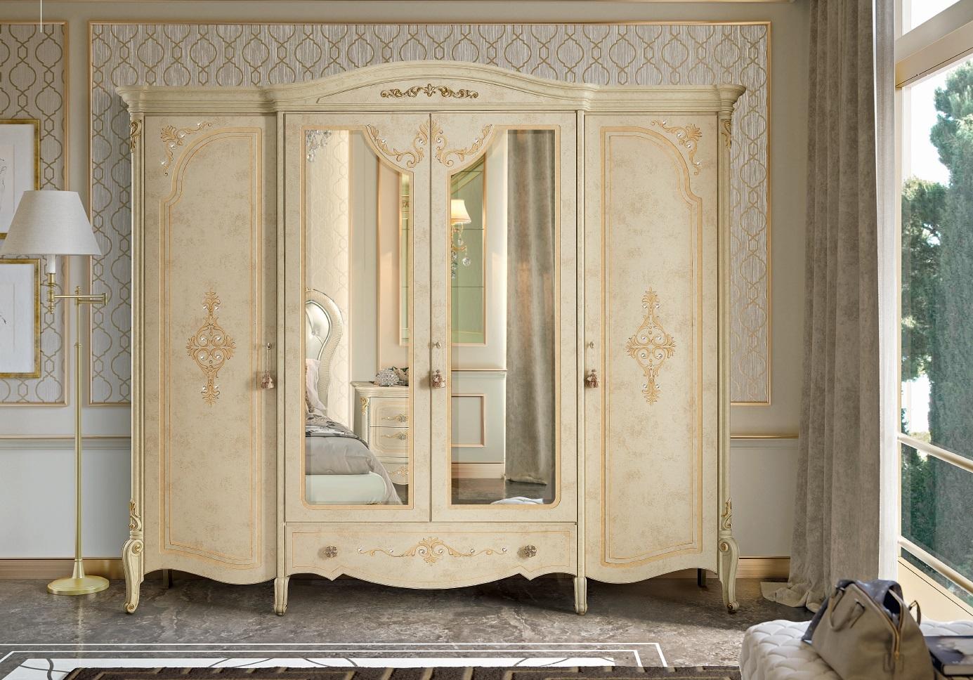 Kleiderschrank Schrank Einrichtung Möbel Italienische Schränke Neu Schlafzimmer