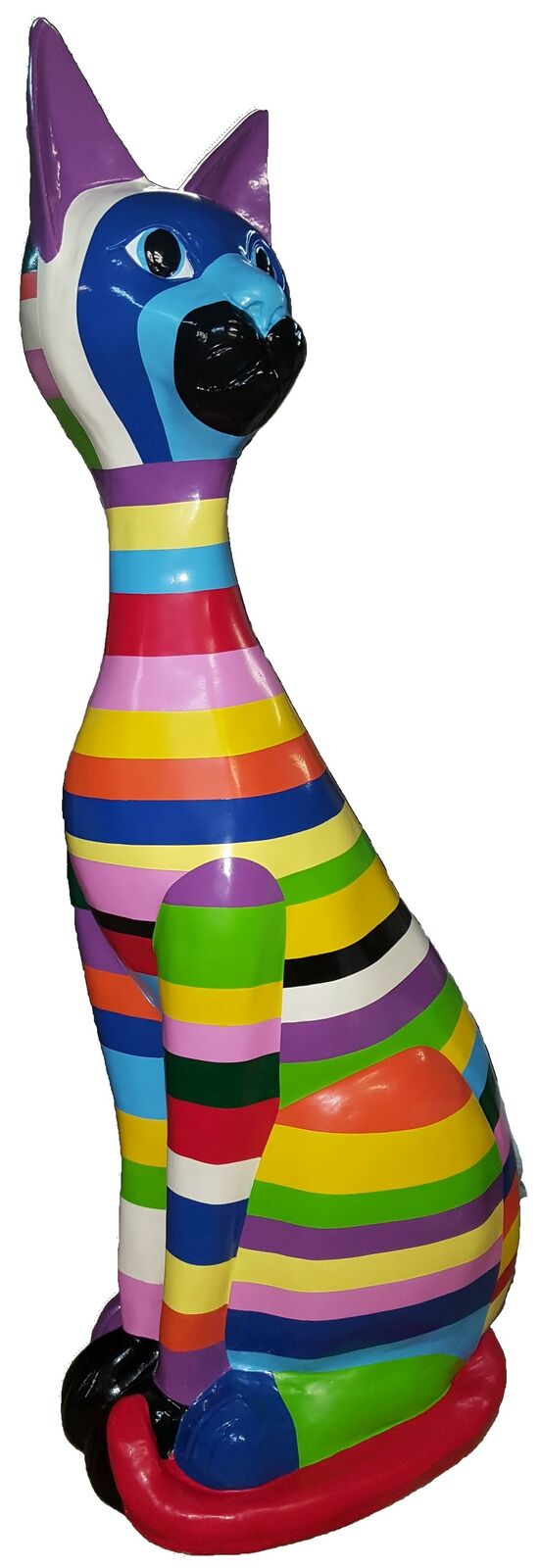 Abstrakte Figur Figuren Skulptur Statuen designer Loft bunte Skulpturen