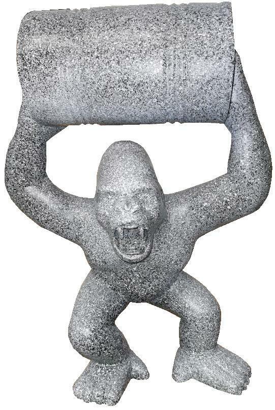Figuren Moderne Statuen Dekoration Deko Gorilla Garten Neu Designer Figur Statue
