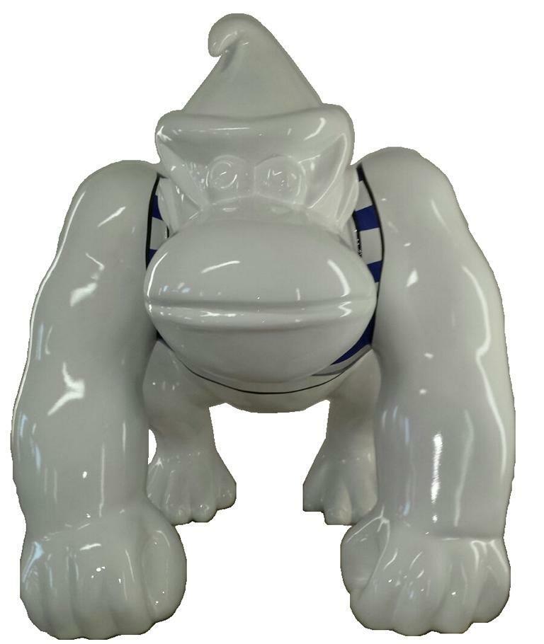 Designer Figur Statue Moderne Abstrakt Figuren Statuen Gorilla Dekoration Garten