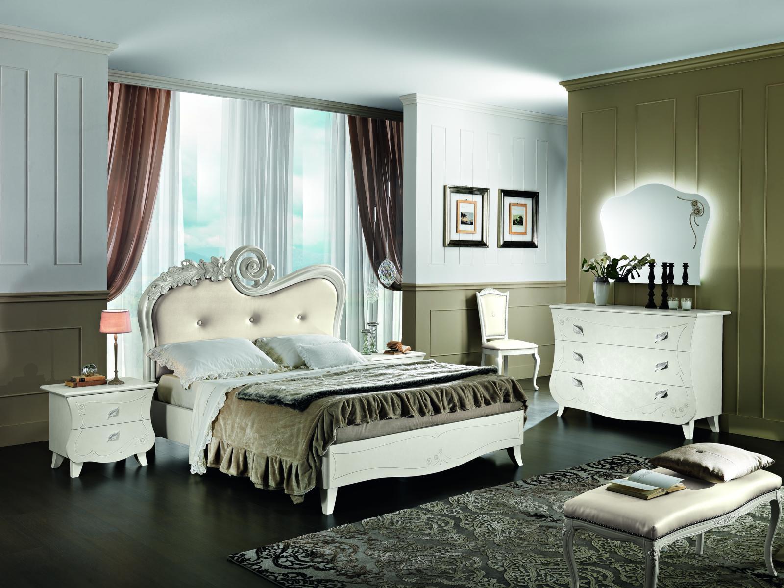 Klassisches Bett Luxus Betten Chesterfield Möbel Schlafzimmer Barock