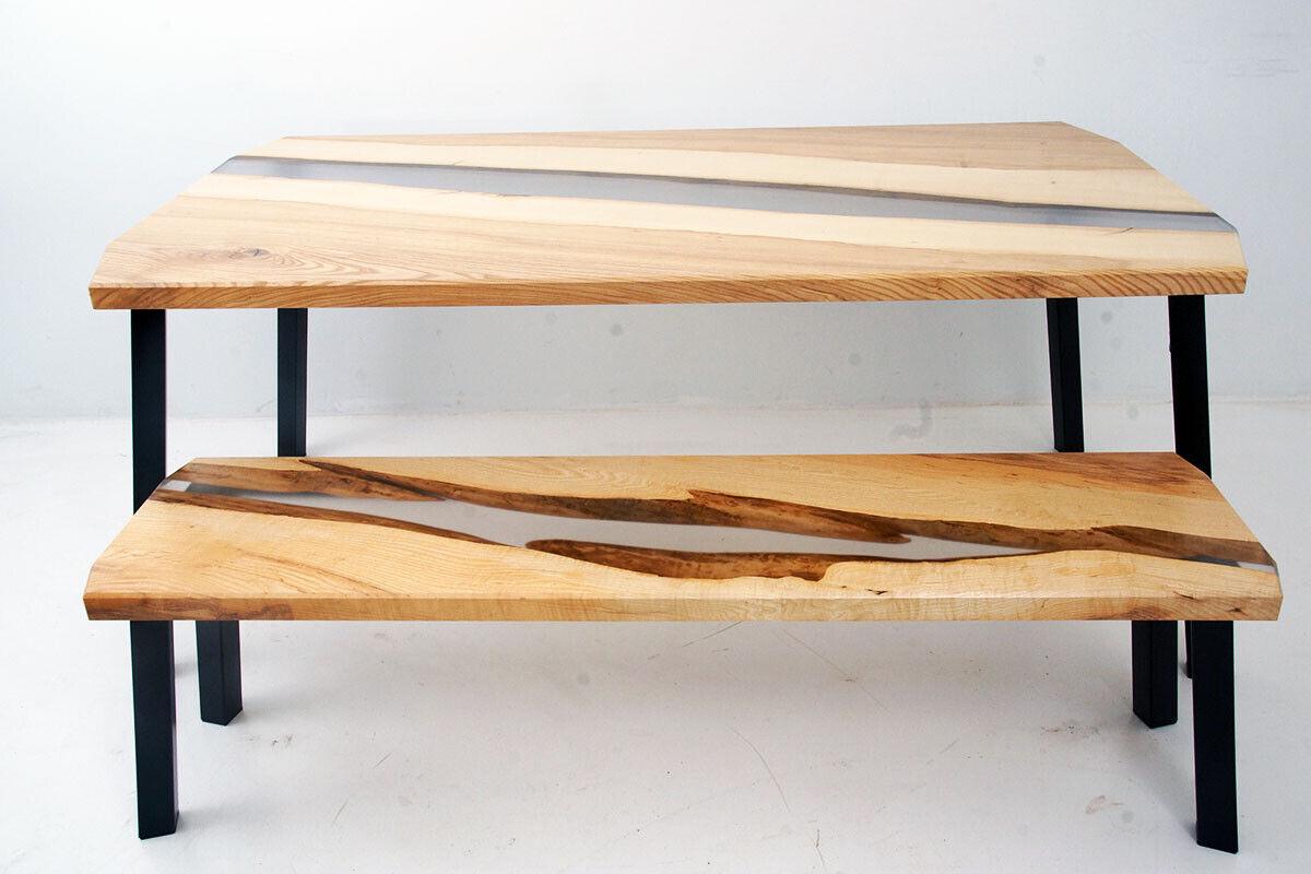 Konsolentisch Beistell Tisch Sideboard Konsolentisch Wandtische Epoxy Neu Epoxid