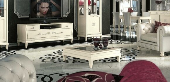 Couchtisch Wohnzimmer Design Tische Möbel Tisch Beistelltisch Holz Modern