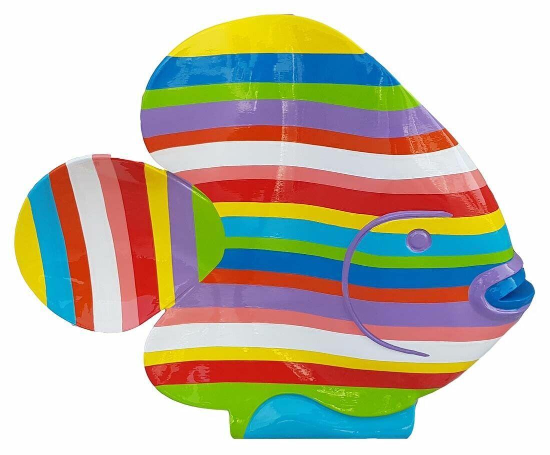Abstrakte Figur Handarbeit Dekoration Wohn Deko Skulpturen Statuen Figuren Fisch