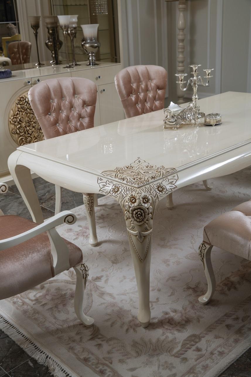 Luxus Esstisch Design Tisch Esszimmer Tische Holztische Italienische 228cm