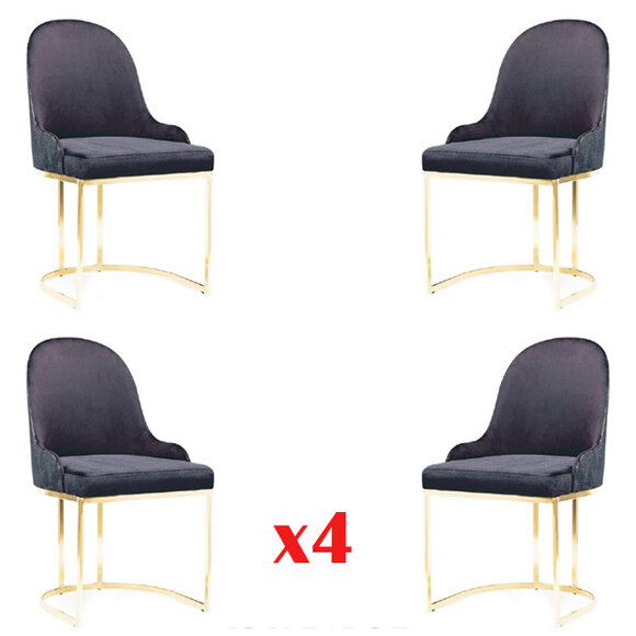 Garnitur Sitz Polster Holz 4x Stühle Möbel Neu Esszimmer Küche Gruppe