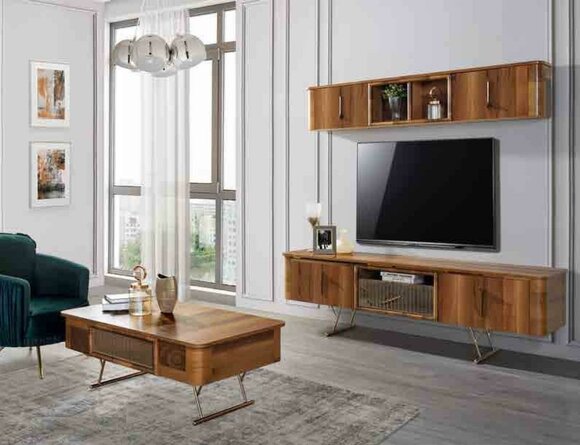 wohnzimmer möbel wohnzimmer wandregal tv schrank wandschränke regal holz  möbel