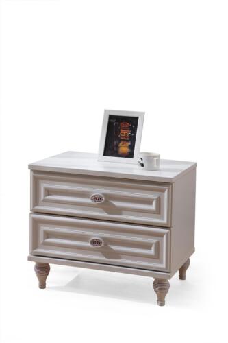 Design Nachttisch Beistell Tisch Konsolen Weiß Tische Möbel Holz Neu