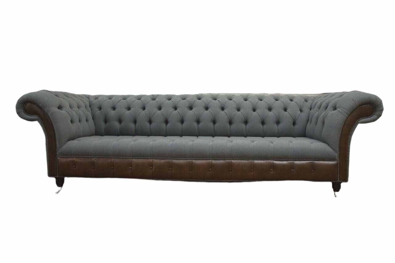 Sofa 3 Sitzer Wohnzimmer Luxus Polster Designer Möbel Chesterfield Neu