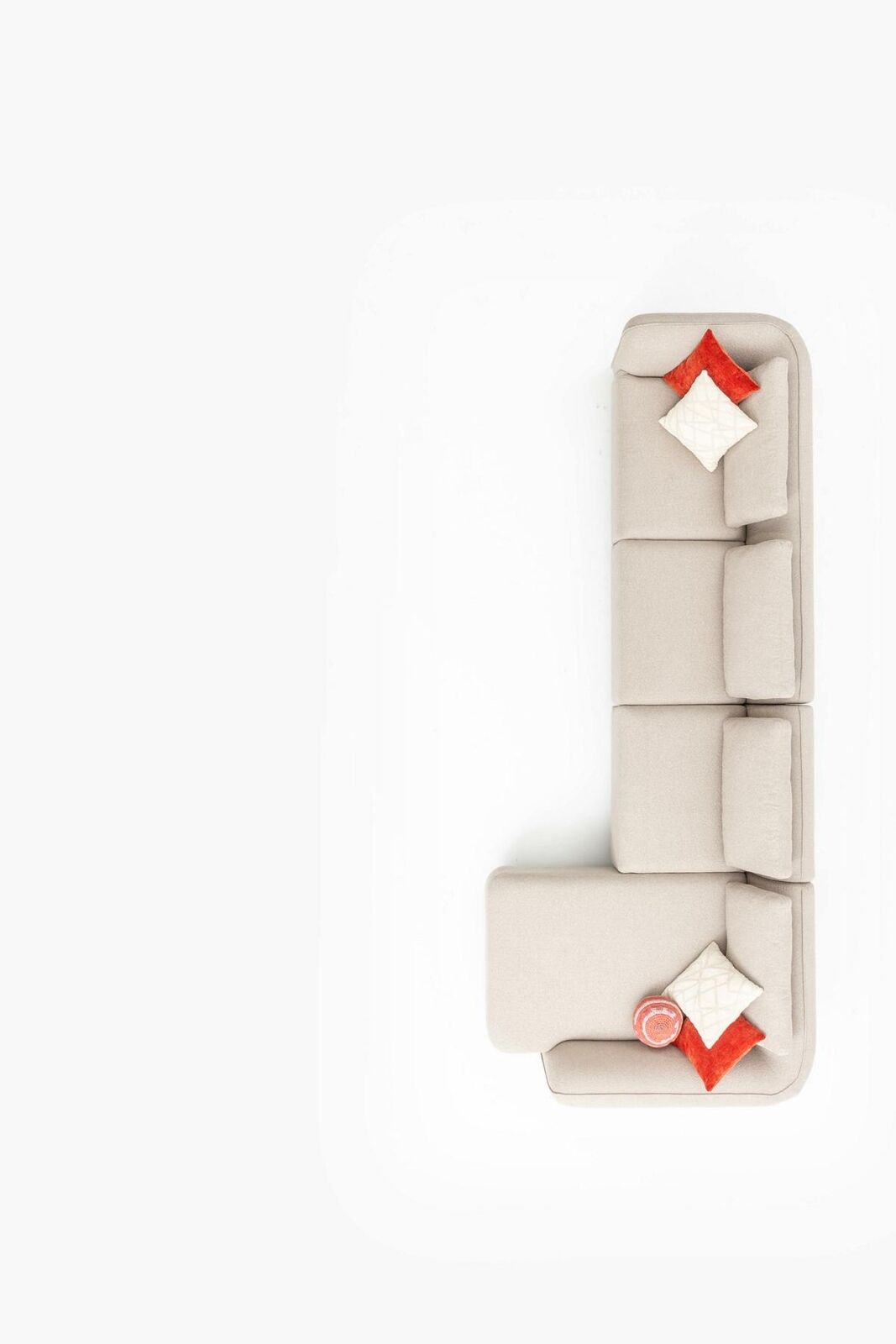 Ecksofa Wohnzimmer Couch Polstersofa Modern Design L-Form 420x170cm