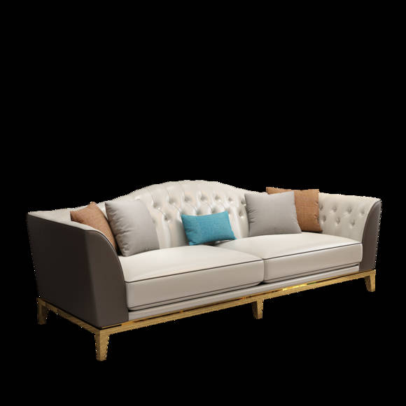 Leder Sofa Couch Polster Sitz Chesterfield Garnitur 3+1 Sitzer Couchen