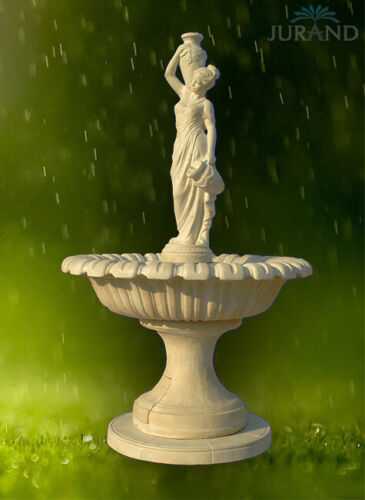 Springbrunnen Fontäne Fontaine Brunnen Wasserspiel Römische Garten Deko Neu 1071