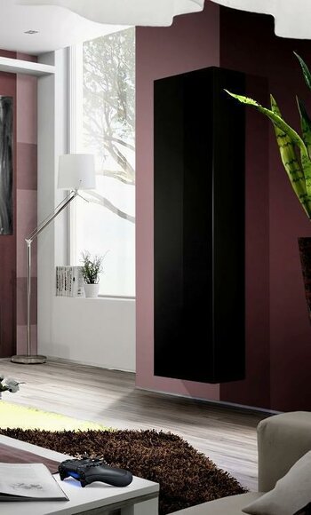 Hänge Vitrine Schrank Wohnzimmer luxus Einrichtung Holz Moderne Möbel Neu
