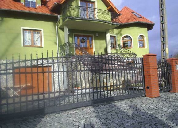 Schmiedeeisen Schiebetor Tor Modern Elektro Tore Einfahrt Schiebetor 1lfm M090